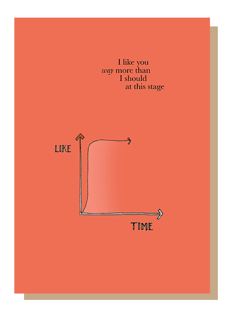 "i Like You Way More Than I Should At This Stage" Punchy - Paper (630x768), Png Download