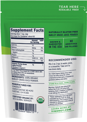 Organic Barleygrass Juice - Packaging And Labeling (770x450), Png Download