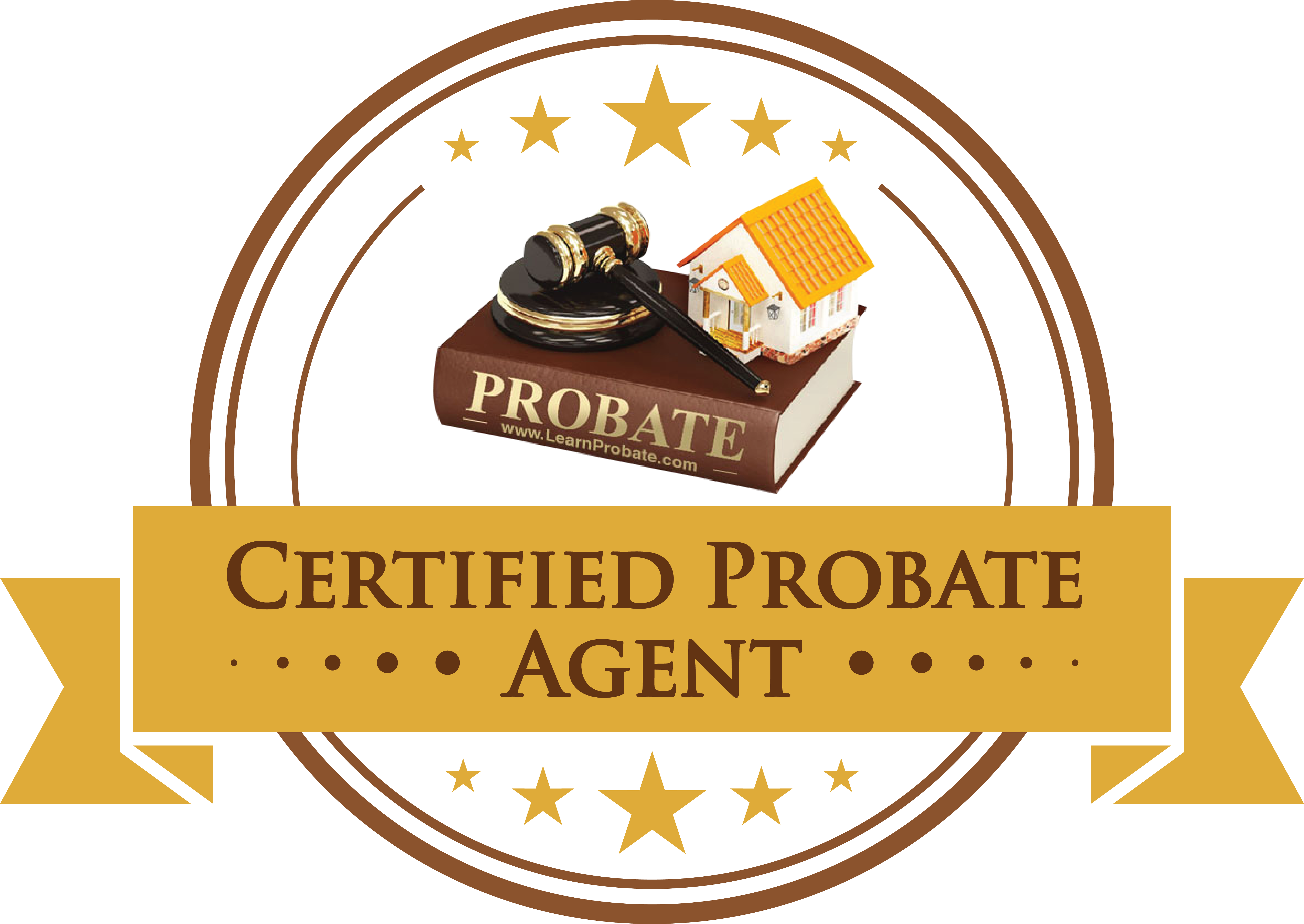 Certified Probate Real Estate Agent - Probate Logo (6269x4444), Png Download