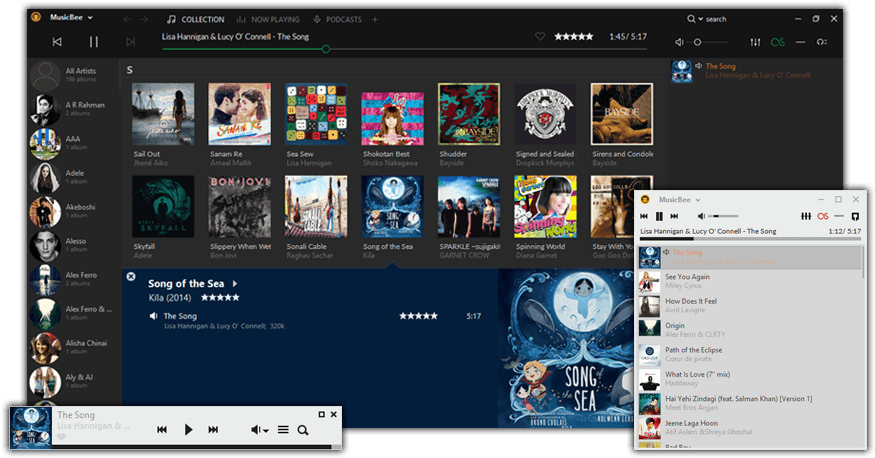 Musicbee - Musicbee Music Player (900x500), Png Download