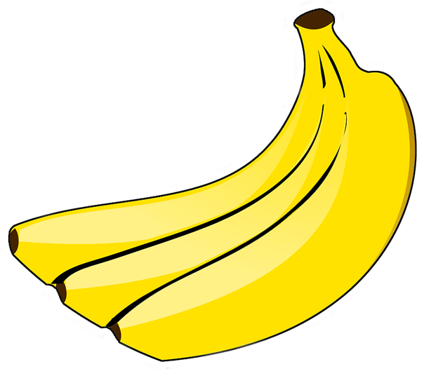 Banana Chocolate Burst £5 - Banana Clip Art (826x720), Png Download