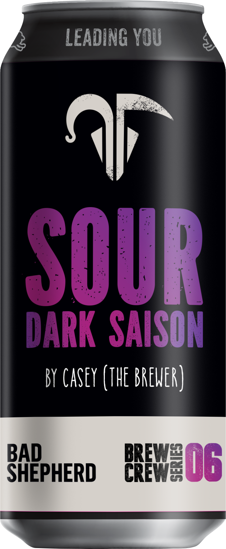 Bad Shepherd Brewing Co Dark Sour Saison 440ml - Poster (722x1747), Png Download