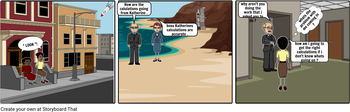 Hidden Figures - Cartoon (1164x385), Png Download