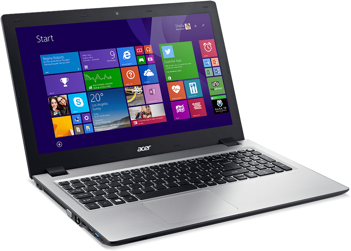 Acer Aspire V15 Giving You Gaming On A Budget - Laptop Acer Aspire Es1 411 (1224x891), Png Download