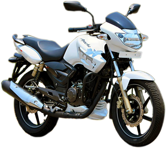 Tvs Apache - Tvs Apache 150 Rtr (600x527), Png Download