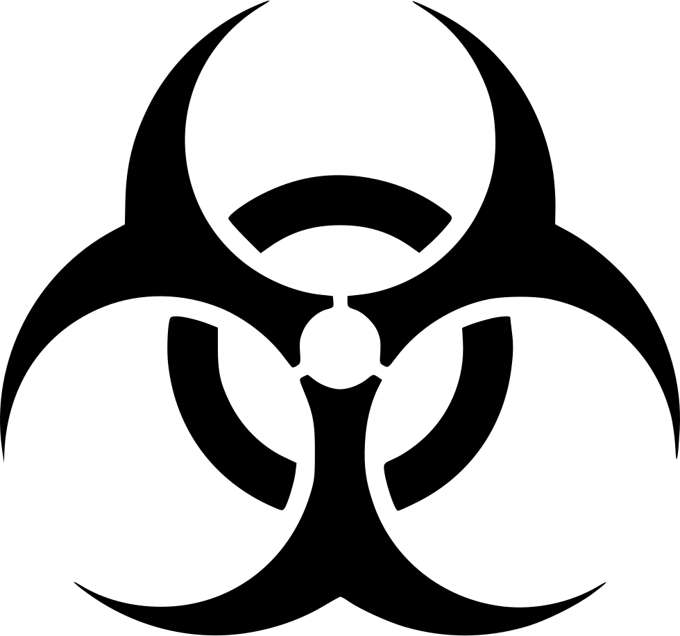 Banner Transparent Png Icon Free Download Onlinewebfonts - Biohazard Symbol (980x916), Png Download