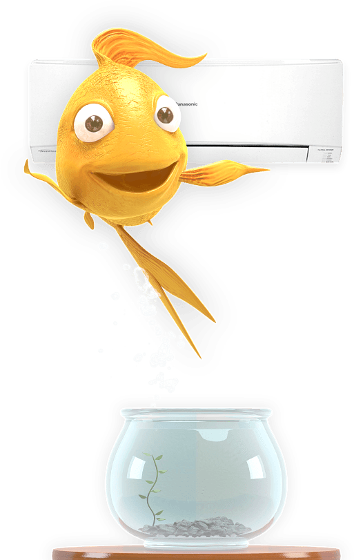 Industrial Air-enjoy Cool Climates With The Panasonic - Cartoon (513x811), Png Download