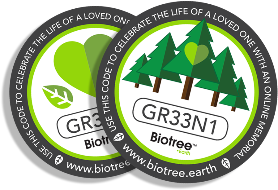 Biotree Urns - Label (941x680), Png Download