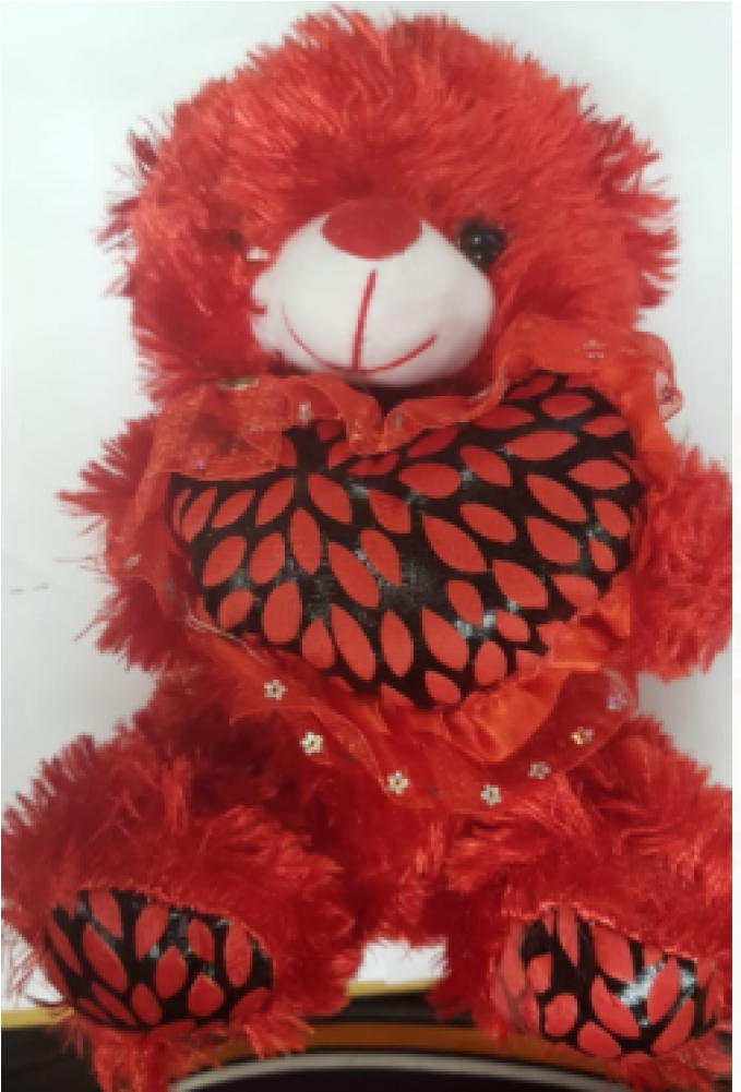 Valentine Teddy With Hear 25cm 13746-1000x1000 - Teddy Bear (1000x1000), Png Download