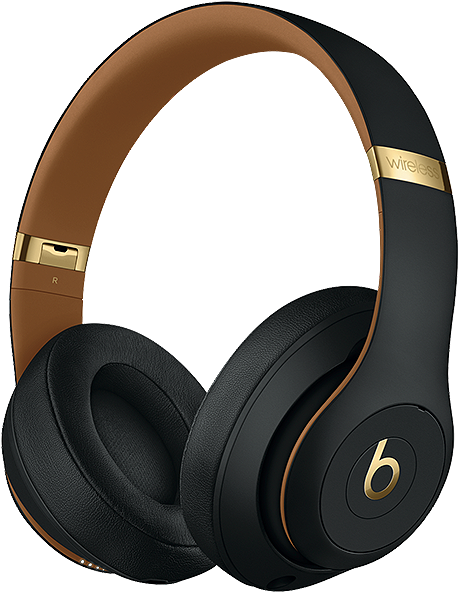 Beats Wireless On Ear Headphones Studio 3 Skyline Collection - Beats Studio 3 Wireless Midnight Black (620x620), Png Download