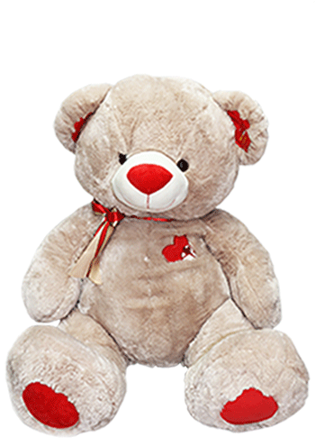 Valentine Plush - Teddy Bear (683x528), Png Download