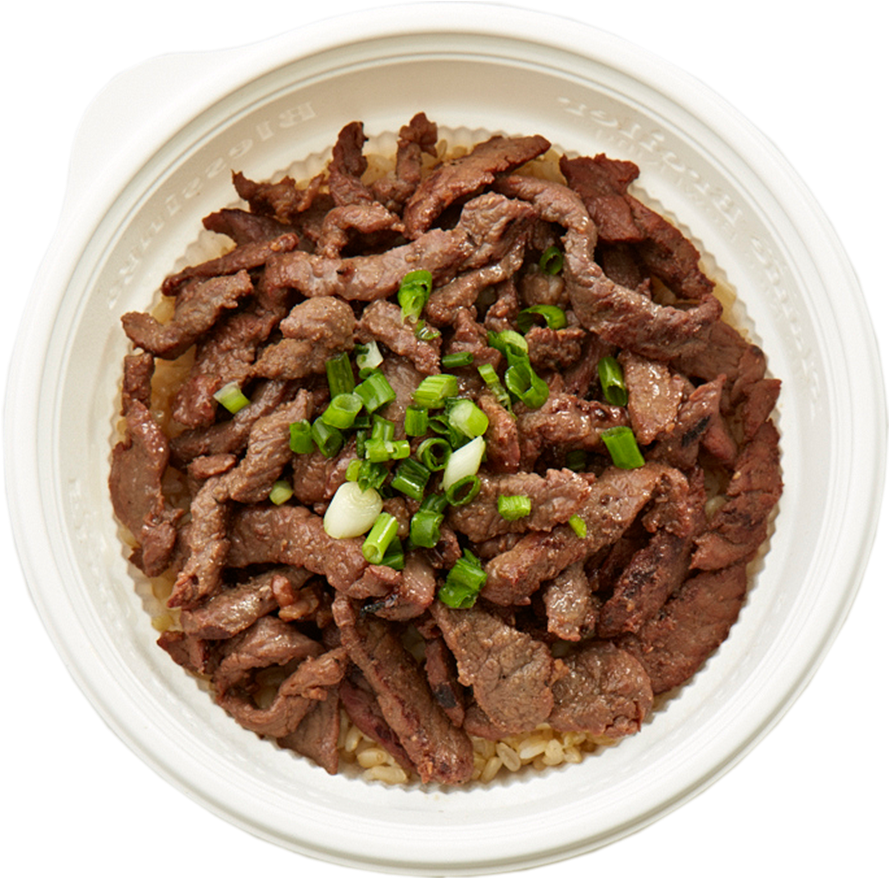 Sliding Bowl Image - Angus Beef Flame Broiler (904x883), Png Download