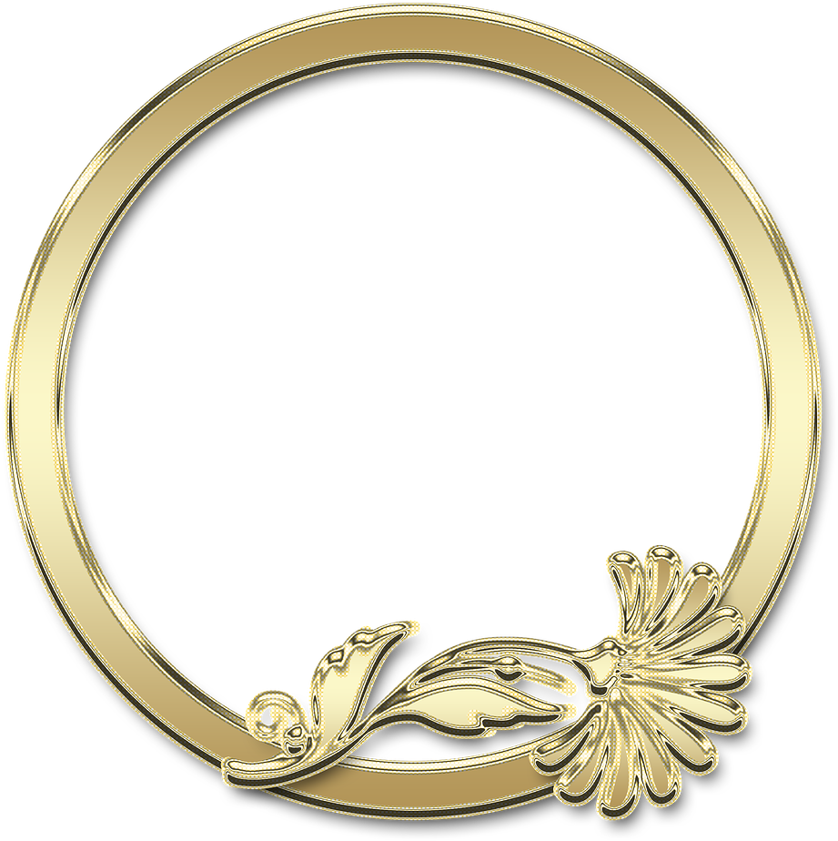 Frame,round - Circulo Dourado Png (1280x1280), Png Download