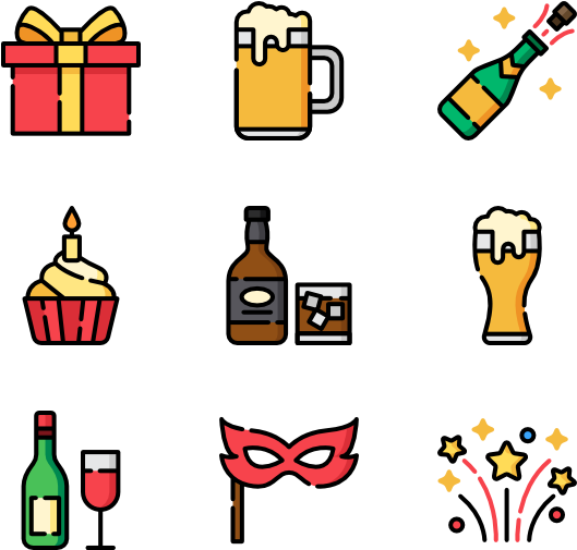 Event Icons 335 Free Vector Icons Birthday Signs For - Event Icon Vector Png (600x564), Png Download