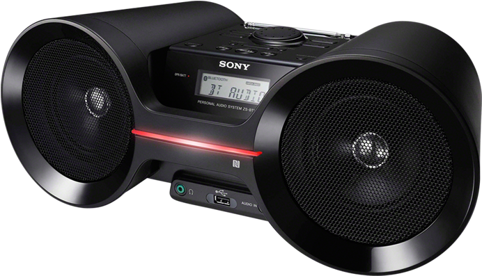 Download Speaker System Electronic Items Flat Electronics Speaker Boombox Sony Bluetooth Full Size Png Image Pngkit