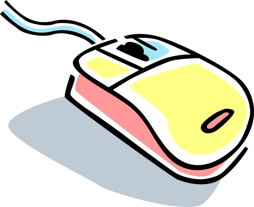 Download Vector Illustration Of Computer Mouse Pointing Device Full