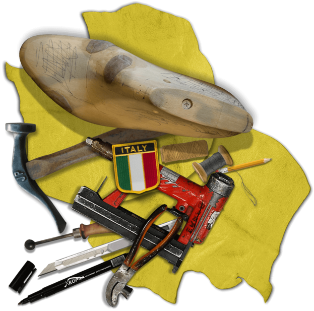 All Custom Shoes Are Handmade By Master Italian Craftsman - Metalworking Hand Tool (623x617), Png Download