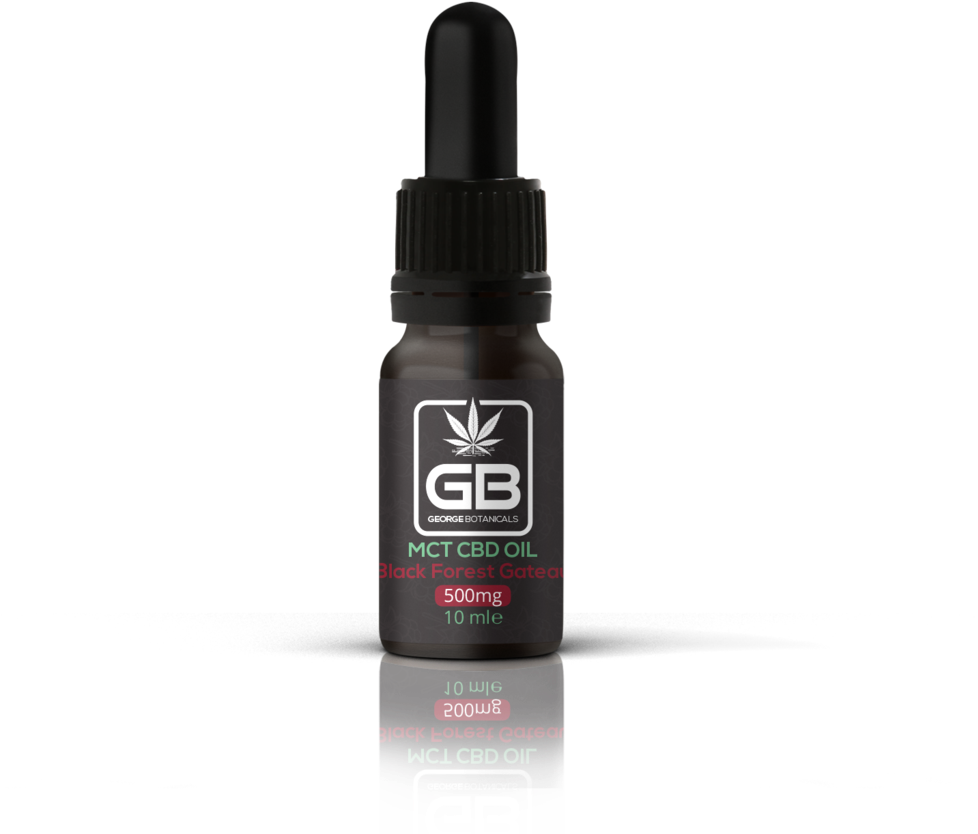 Mct Cbd 5% Oil Drops Black Forest Gateau 10ml - Cannabidiol (1024x1024), Png Download