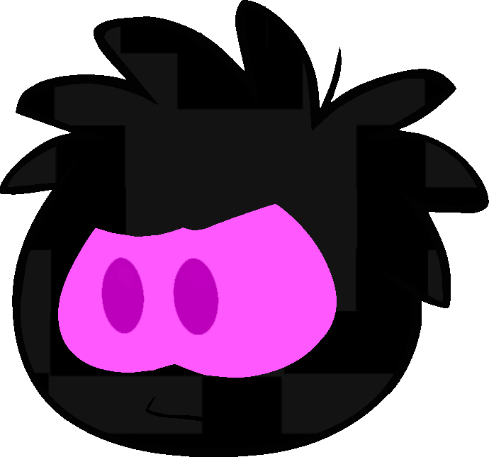 Puffle-enderman - Minecraft Puffle (690x645), Png Download
