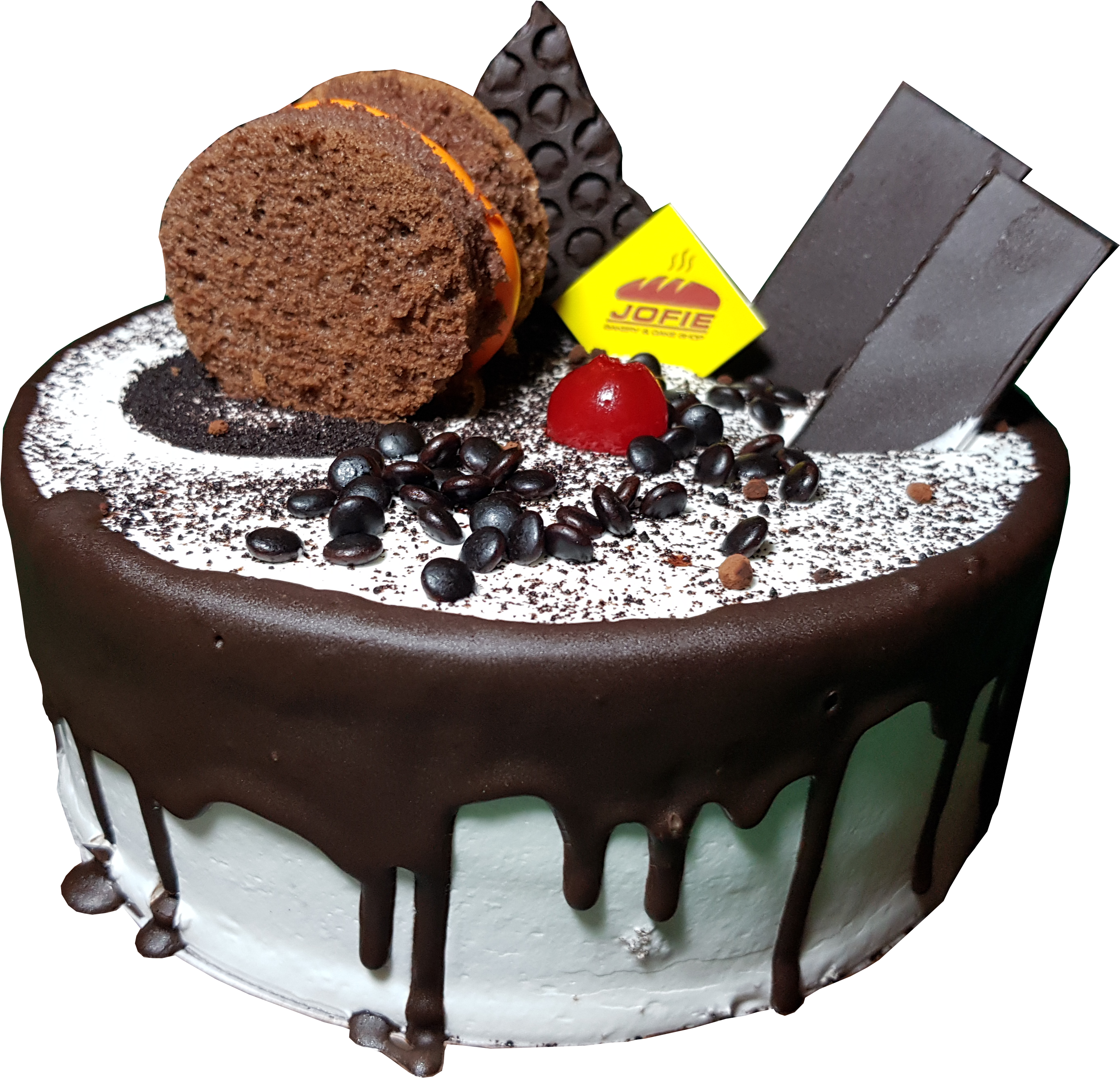 Blackforest 18cm Alma - Chocolate Cake (2850x2650), Png Download