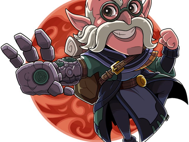 Manga Boy Clipart Paladin - Paladins Chibi Zhin (640x480), Png Download