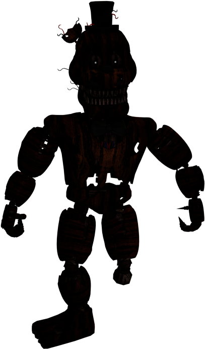 Artworkphantom Nightmare Freddy - Fnaf Phantom Nightmare Freddy (600x768), Png Download