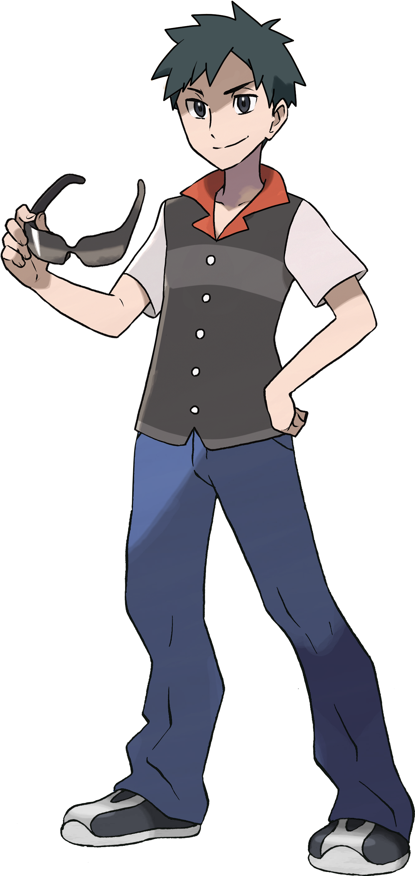 View Lucas , - Adult Pokemon Trainer (1521x2983), Png Download