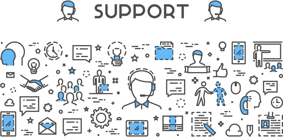 Technical Support - Banner Help Desk (1024x519), Png Download