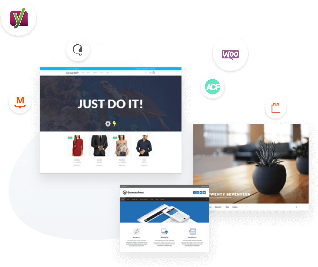 Wordpress Ecosystem - Twenty Seventeen Theme Examples (1088x920), Png Download