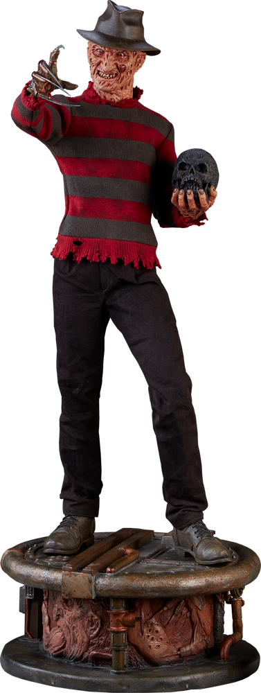 Sideshow Collectibles Freddy Krueger Premium Format - Freddy Krueger (377x1000), Png Download