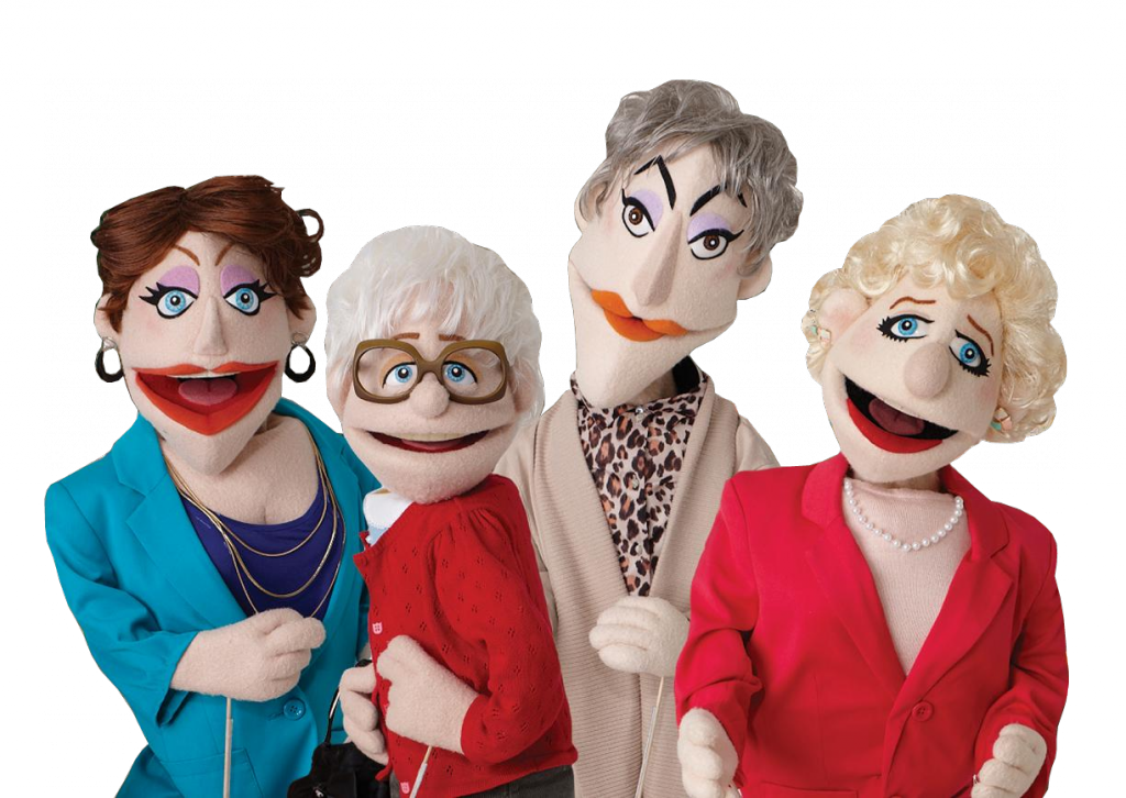 The Ultimate Golden Girls Experience - Golden Girls As Muppets (1024x726), Png Download