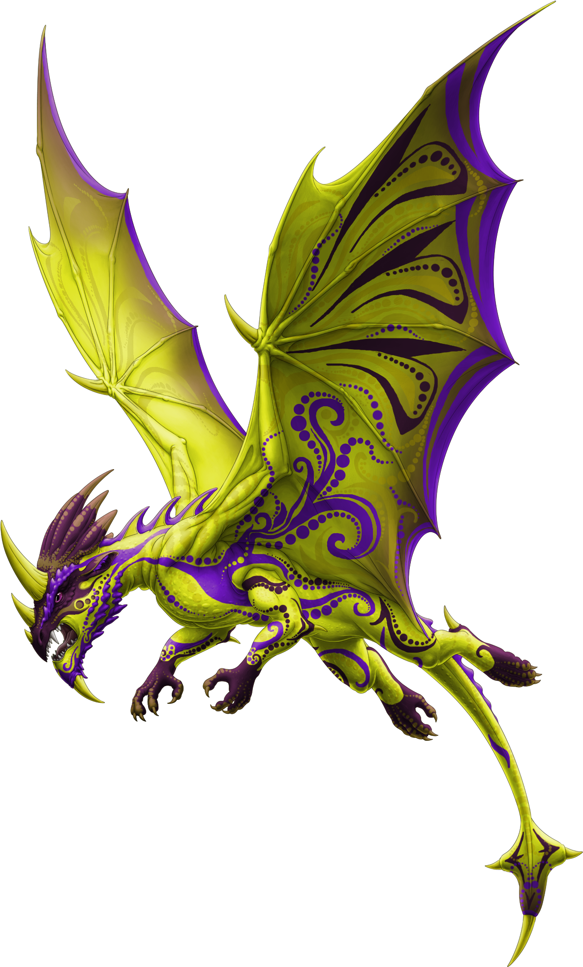 Gargoyle Clipart Baby Dragon (1200x1980), Png Download