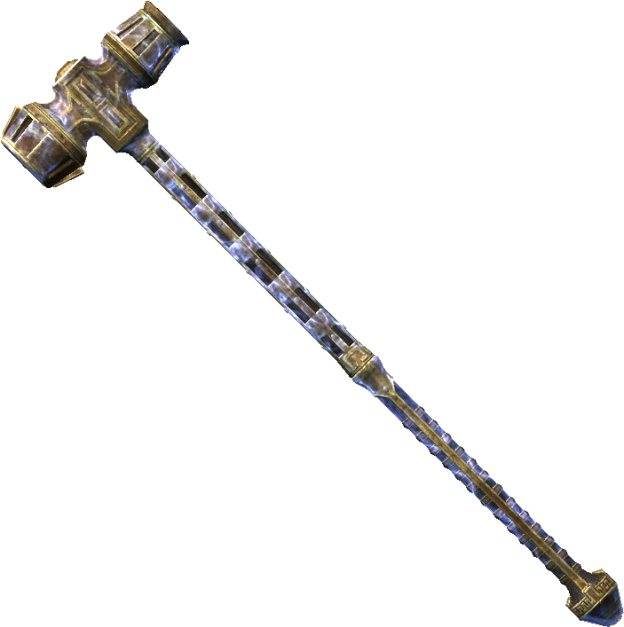 Dwarven Warhammer Of Despair - Double Reed Clarinet (716x717), Png Download