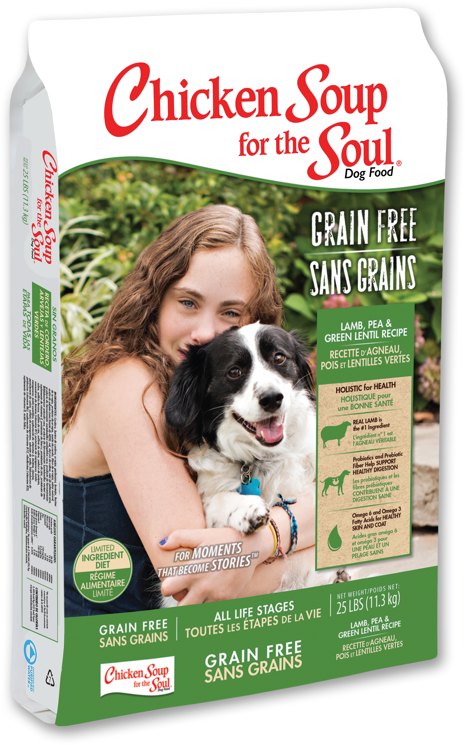 Grain Free Dog Food - Chicken Soup For The Soul (1800x2700), Png Download