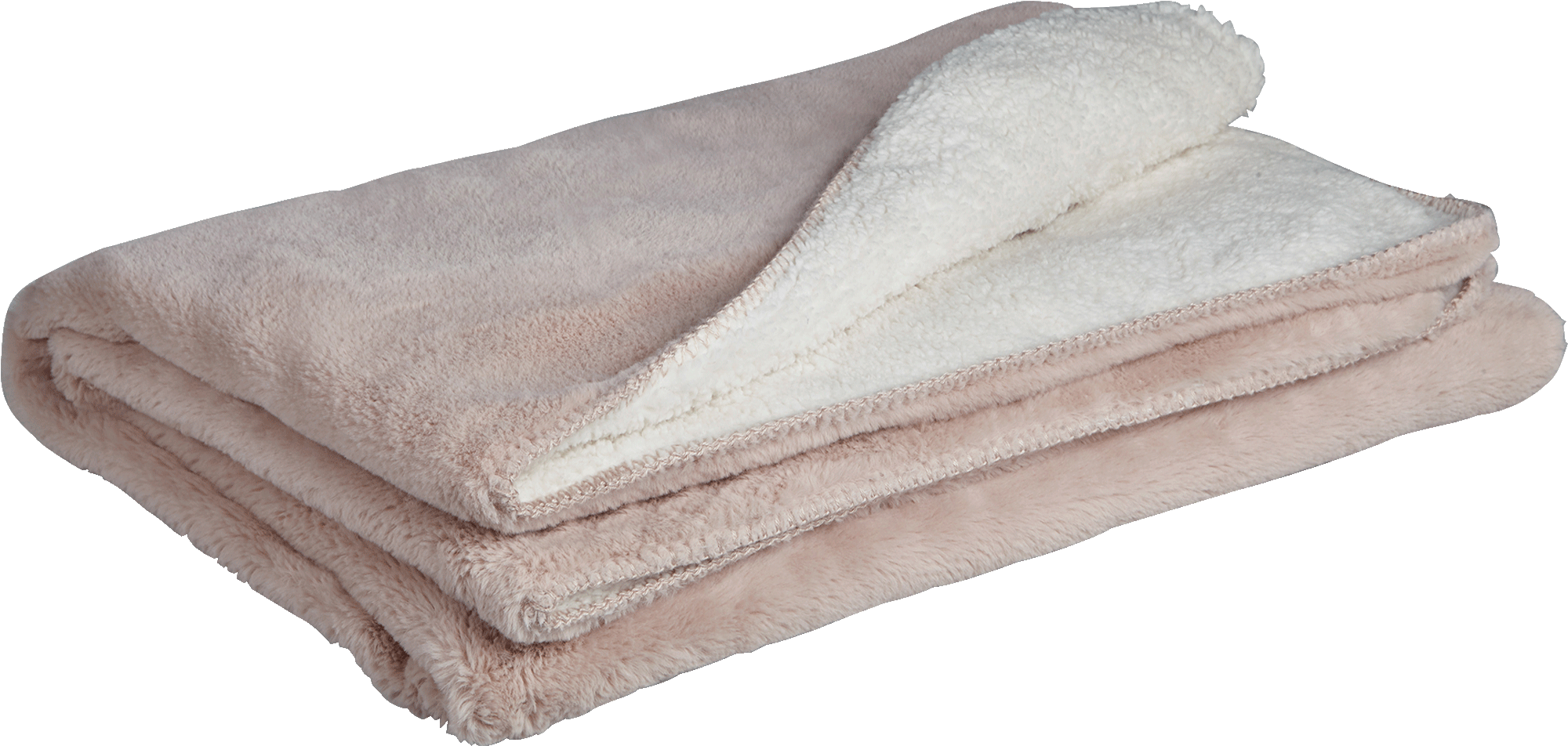 Plaid Doux Rose Poudré 130x170cm-marlon - Plaid Alinea Rose (2000x2000), Png Download