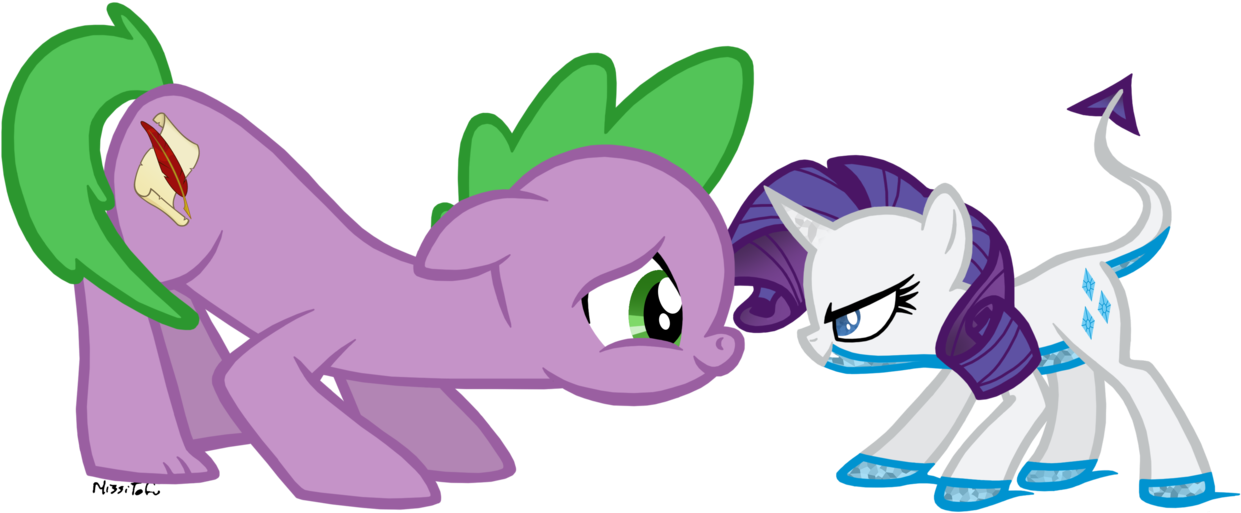Missitofu, Baby Dragon, Dragon, Dragonified, Horn, - Mlp Pony Laughing Base (1241x513), Png Download