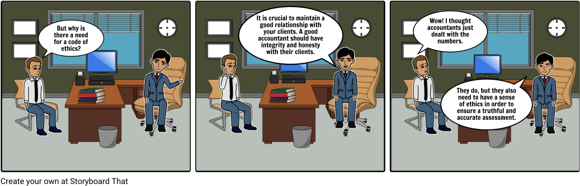 Ethics In Accounting - Integrity In Accounting Cartoons (1164x385), Png Download