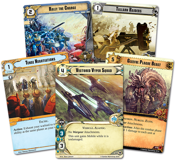 Warhammer 40k Conquest Zogwort's Curse - Cartas Fantasy Raiders (600x549), Png Download