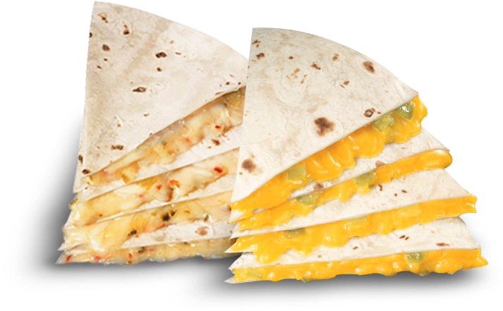 Quesadillas - Del Taco Quesadilla (860x480), Png Download