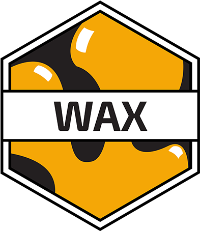 Live Wax Badge (1000x453), Png Download
