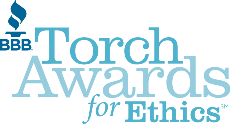Services Was Presented With The Better Business Bureau's - 2016 Torch Award For Ethics (770x416), Png Download