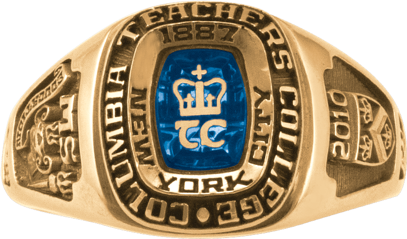 Columbia University Teacher's College Lady Legend Ring - Emblem (800x800), Png Download