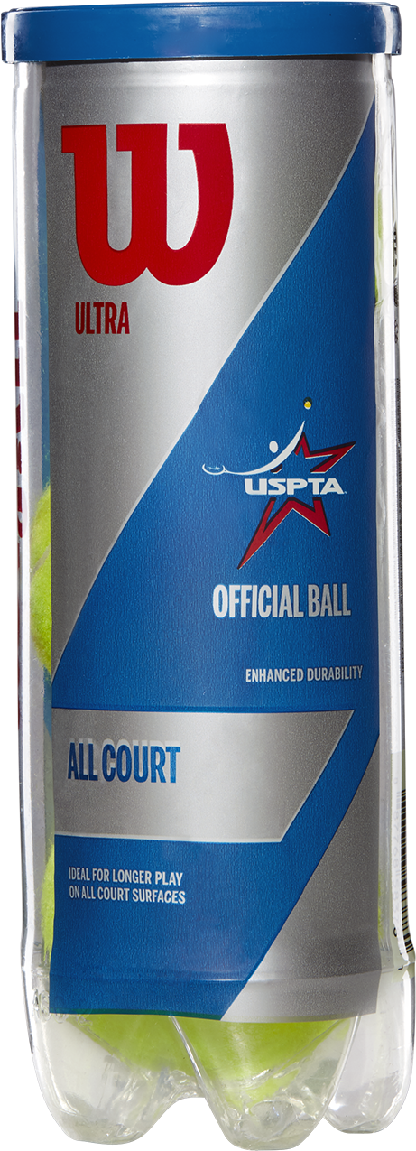 Wilson Ultra All Court Tennis Balls (2000x2000), Png Download