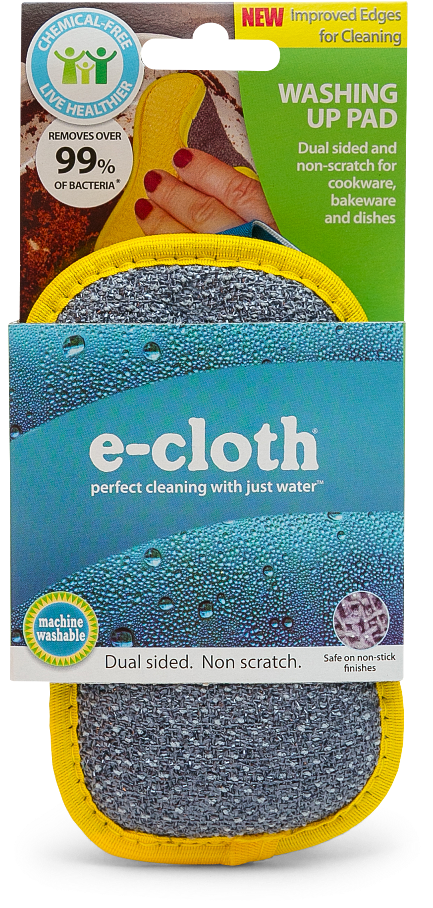 Package Of Washing Up Pad, Non-scratch Kitchen Scrubber/wiper - Dishwashing (2000x2000), Png Download