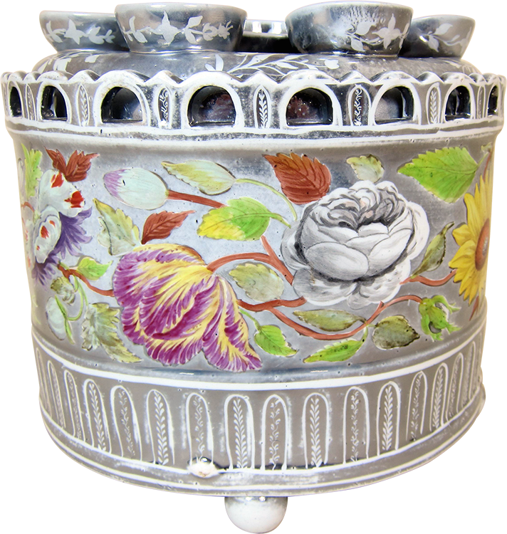 Antique Porcelain - Earthenware (712x750), Png Download