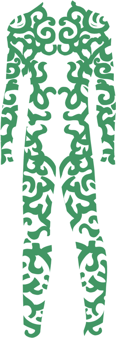 Green - Pajamas (750x1548), Png Download
