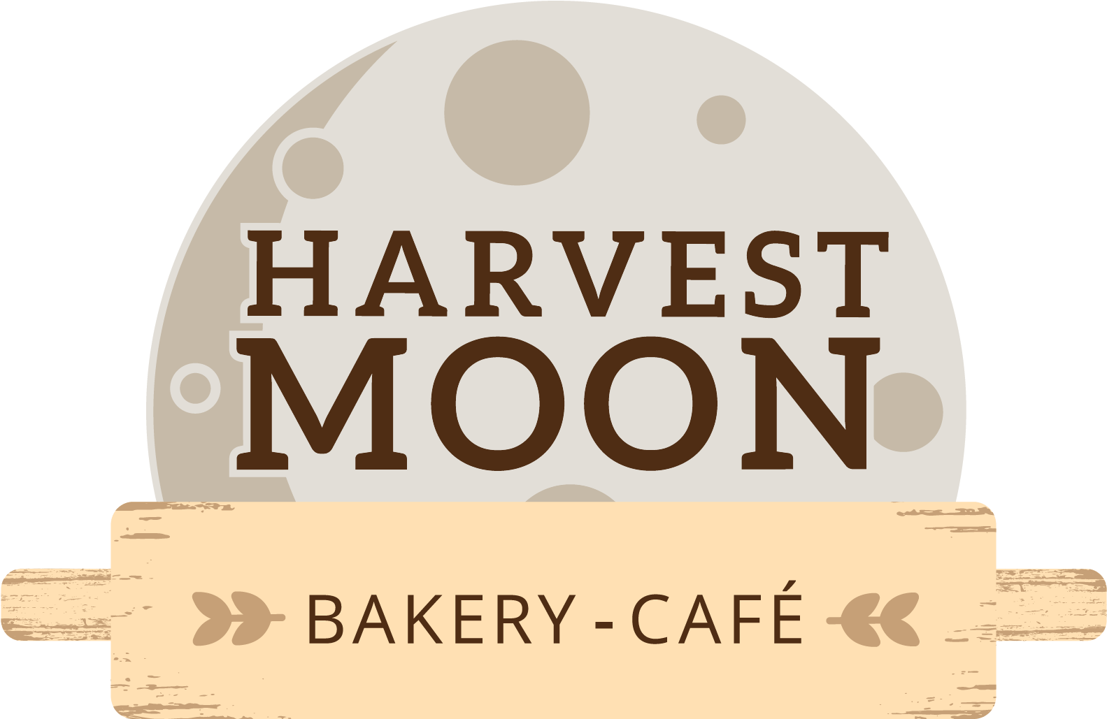 Harvest Moon Bakery Cafe - Circle (1800x1234), Png Download