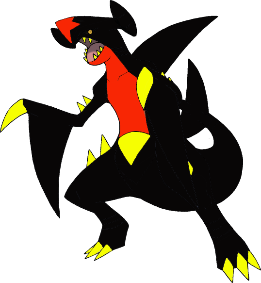 Leviathen The Garchomp Razor - Garchomp Art (538x583), Png Download