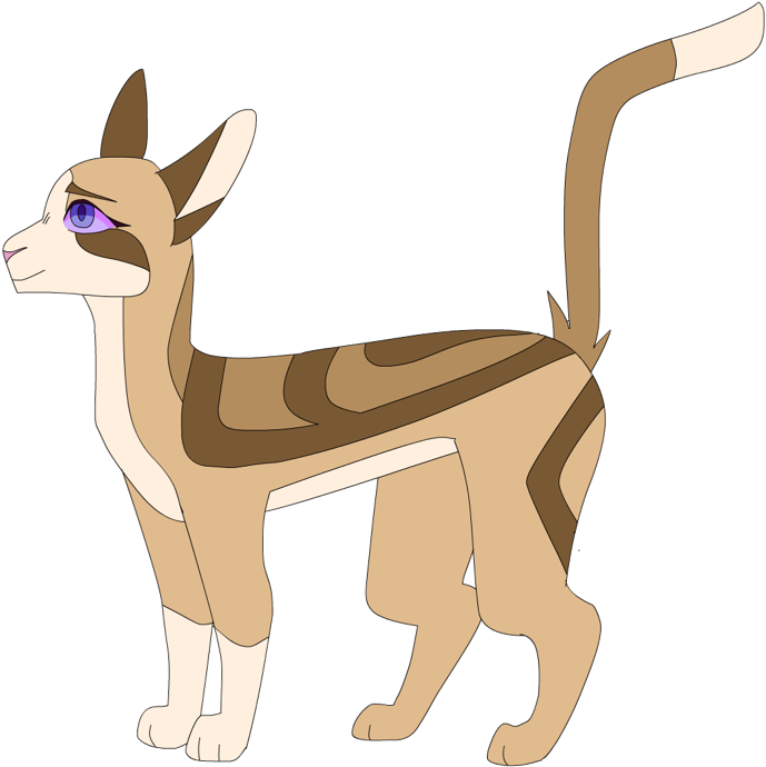 I Felt Like Drawing Heathertail So Here's A Sweet Girl - Deer (1280x720), Png Download