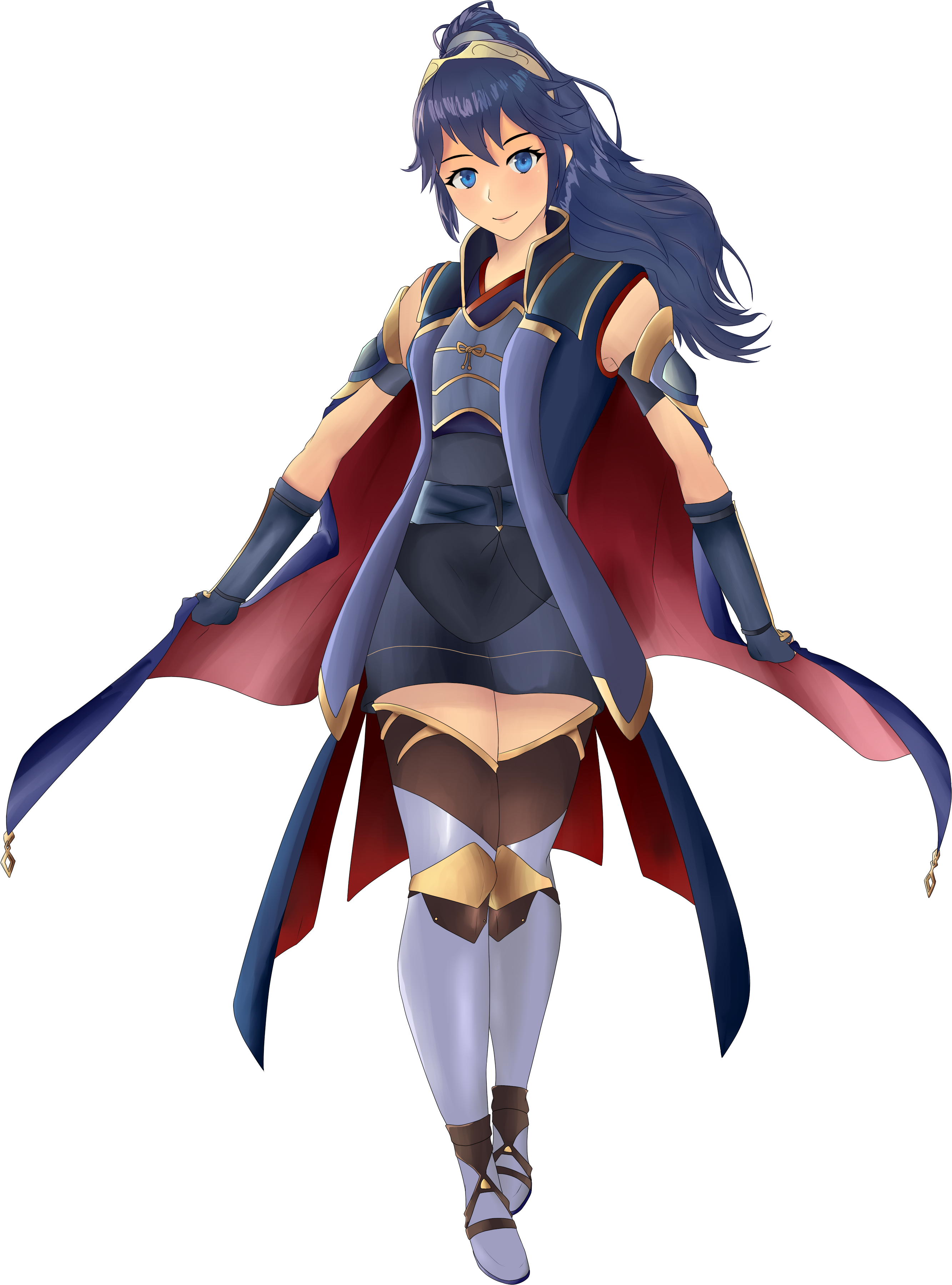 Fireemblemheroes - Fire Emblem Lucina Swordmaster (2793x3649), Png Download